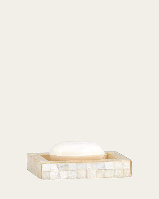 Capiz Ivory Soap Dish